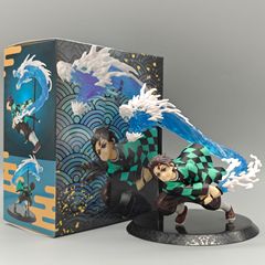 鬼滅の刃 フィギュア バトル 善逸 炎柱 火神炭治郎 アニメ周辺装飾品 シャーシ装飾品
