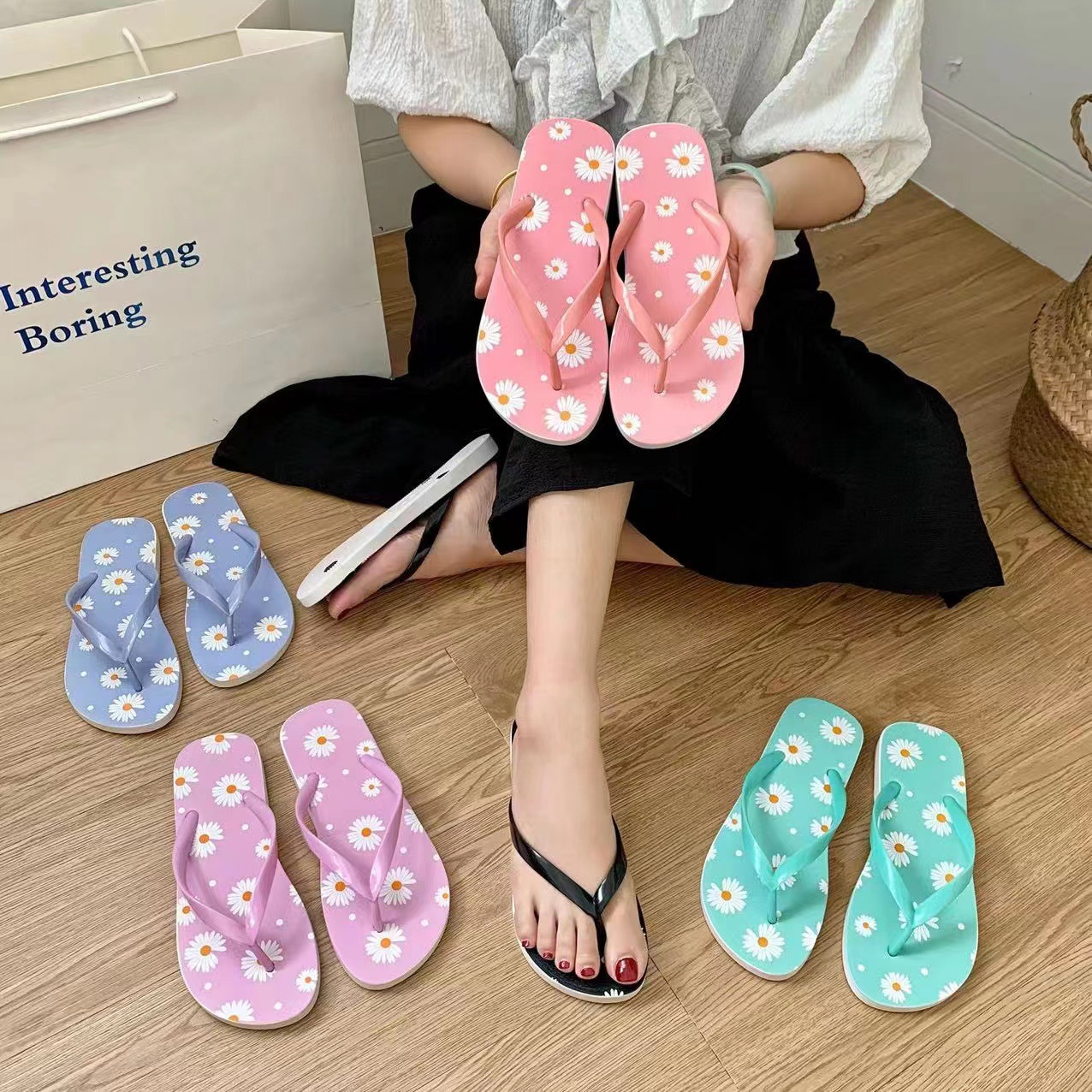 Fashionable flip flops