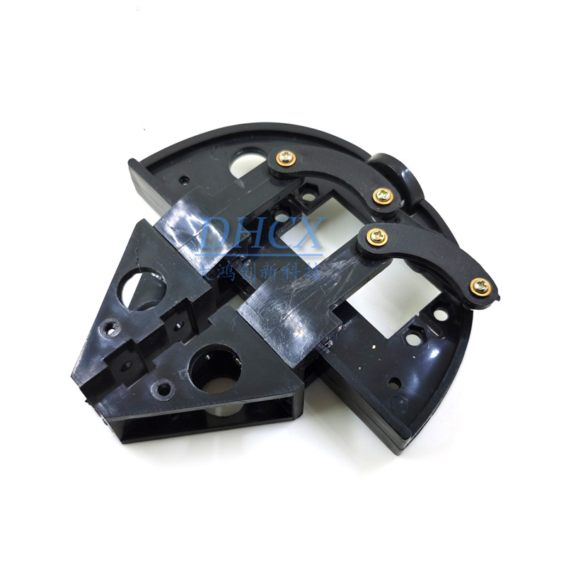 机械设计 机械手 夹持器 机械爪 爪子 机械臂 MG995 平行滑轨夹持