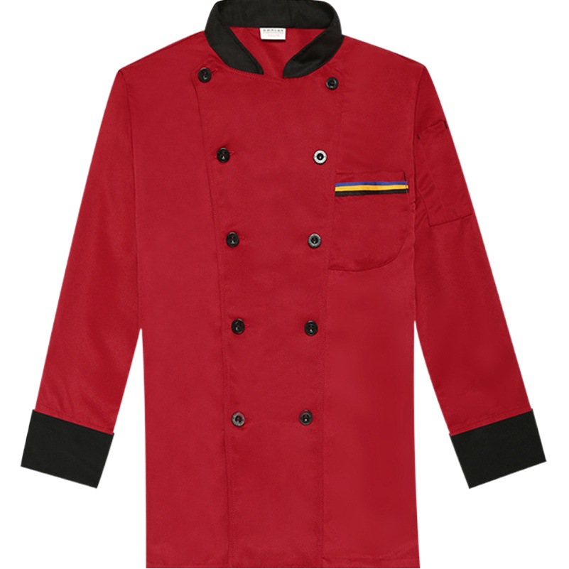 Restaurante, comedor, cocina, ropa de trabajo de chef, ropa de trabajo de manga larga, ropa de chef de hotel para hombres, ropa de chef de hotel, manga corta, personalizada