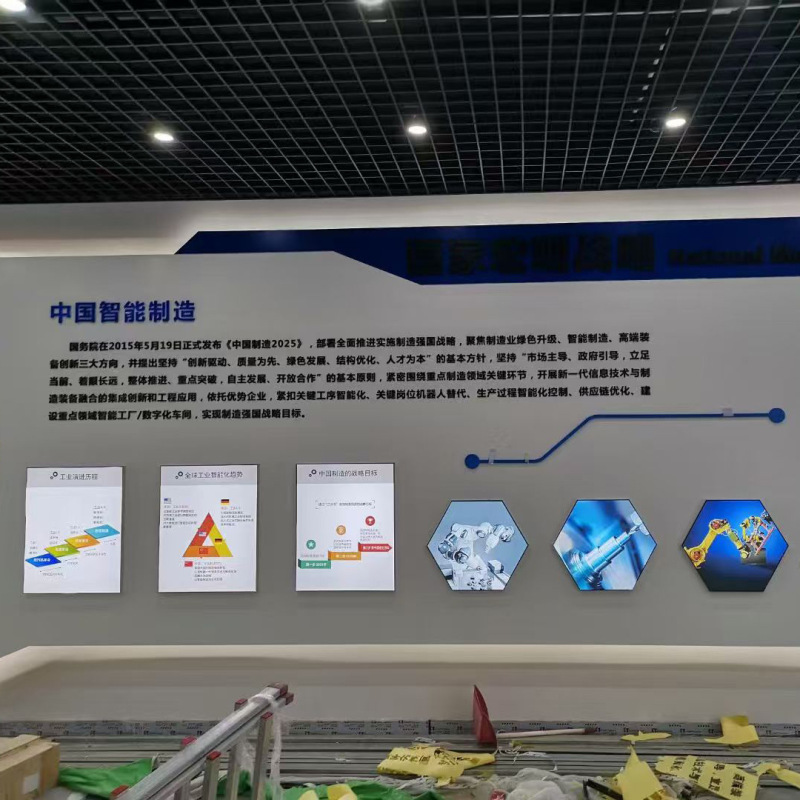 Customized Corporate Culture Wall with 3D Acrylic Design for Showcasing Office Staff Team Style and Achievements