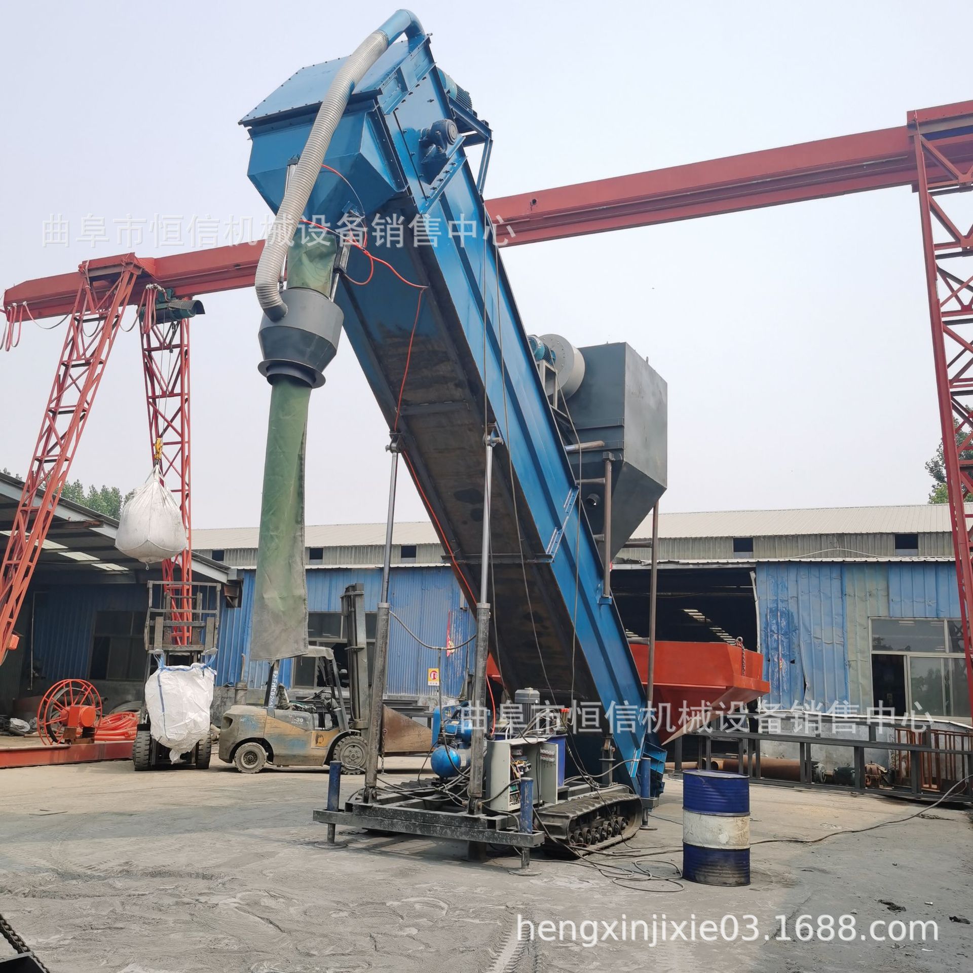 陕西石灰石粉集装箱卸灰机zcjb 矿石粉集装箱自动拆箱机 生产直供