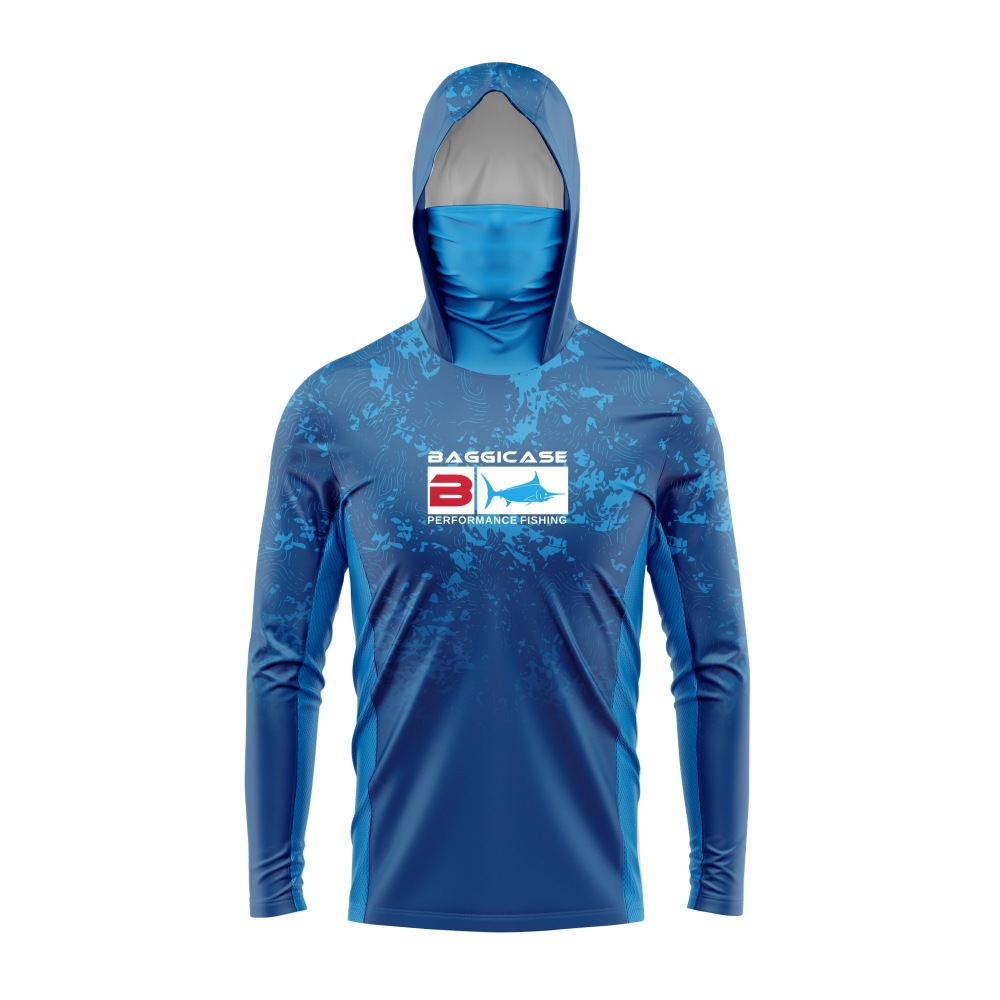 Summer travel sports suit with hood, quick dry mask, sun protection 4