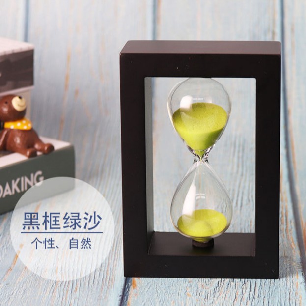 Colorido arena reloj de arena temporizador tiempo 5/10/15/30 minutos hogar creativo personalizado simple moderno regalo