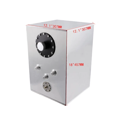 Fuel tank 43L Aluminum Racing Fuel Tank