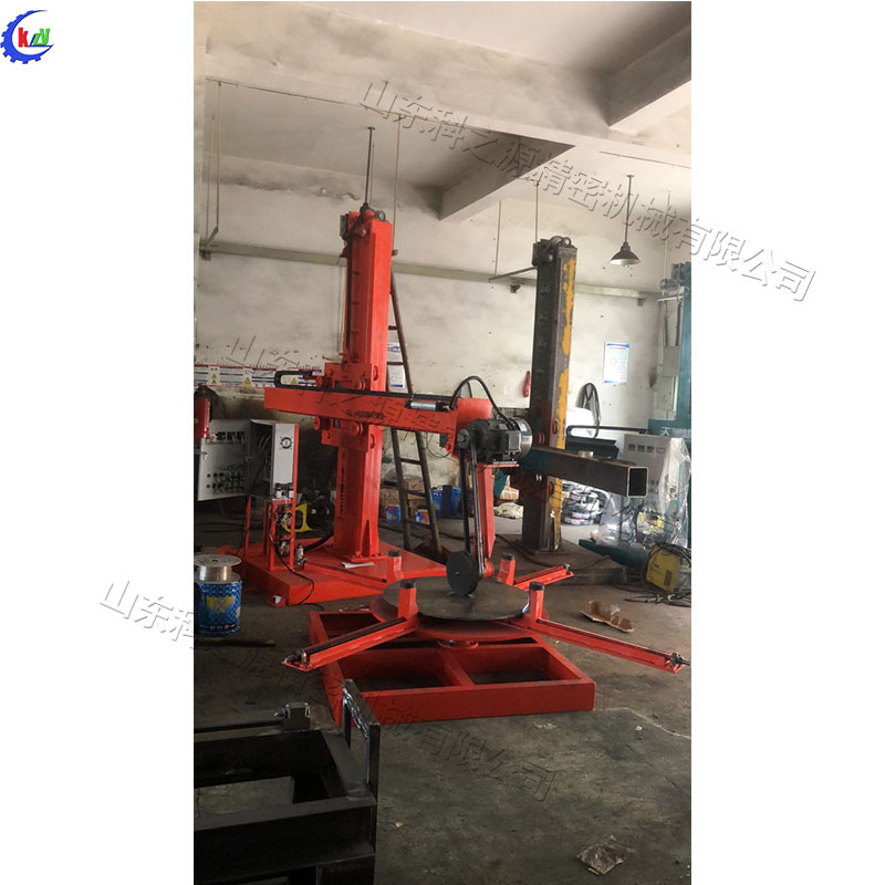 抛光机械电器控制变频器 砂带封头抛光机 不锈钢电机封头抛磨设备