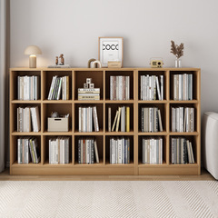 Living room bookshelf rack floor-to-ceiling wall cabinet locker simple storage cabinet shelf grid cabinet home bookcase