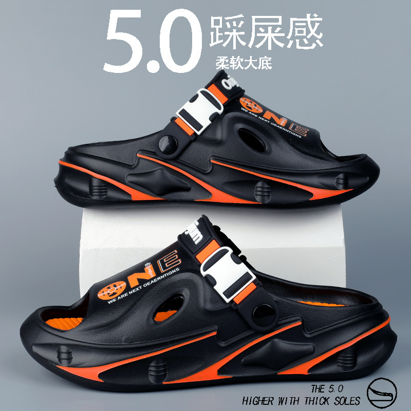 Zapatillas deportivas de moda de verano para hombres y mujeres, sandalias de suela suave, zapatos de playa antideslizantes, resistentes al desgaste y transpirables