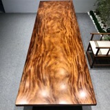 Сплошная древесина Большой доска из орехового ореха Большой доски журналы простота и современный чайный столик с баба