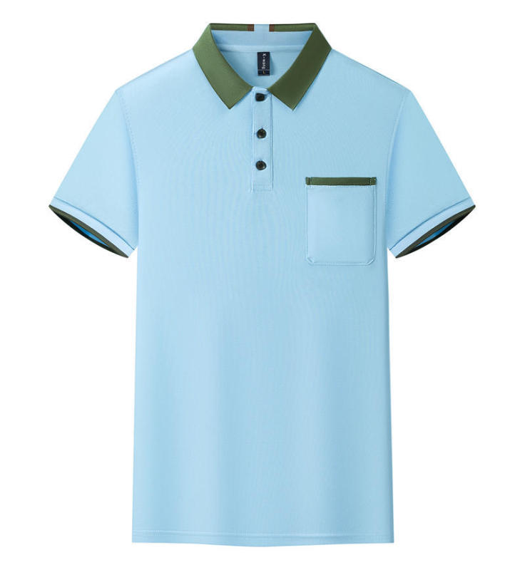 拼色翻领文化衫衫工作服定制polo衫餐饮工作服定制印logo印字图芳|undefined