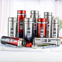 男士新款保溫杯商務不鏽鋼戶外便捷大容量運動水杯吊帶杯定製logo