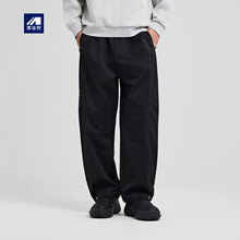 墨麦客男装美式弯刀阔腿裤2025秋季新款日系复古工装裤子男91425.