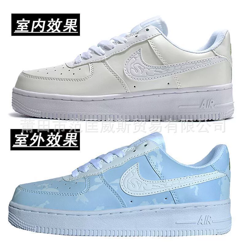 Nike Air Force 1, классическая универсальная повседневная обувь для мужчин и женщин, низкие белые кеды, спортивная обувь для любимых