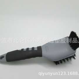 汽车轮胎轮毂刷车用清洁轮毂钢圈刷强力去污硬毛刷洗车工具神器