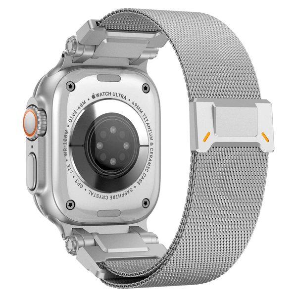 Explorer Milan belt-Silver 44-49mm