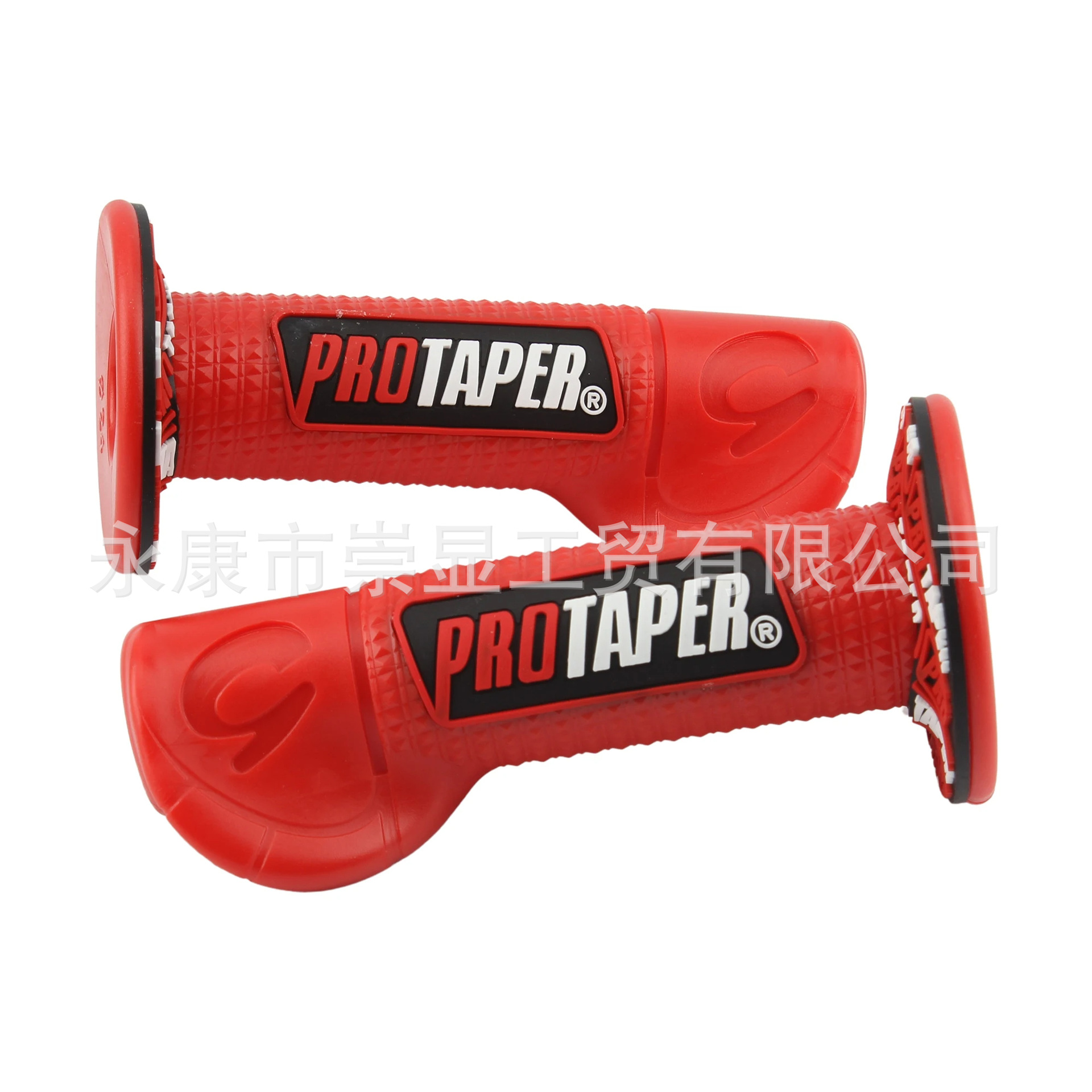 Universal Enduro Off-Road Motorcycle Handlebar Grips, Anti-Slip, Anti-Sweat, Shock-Absorbing, Wear-Resistant Modified Rubber Grip Accessories