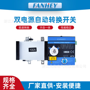 Ats Dual Power Automatic Transfer Switch Isolation Switching Switch 2P 63A100Apc Level Switching Switch