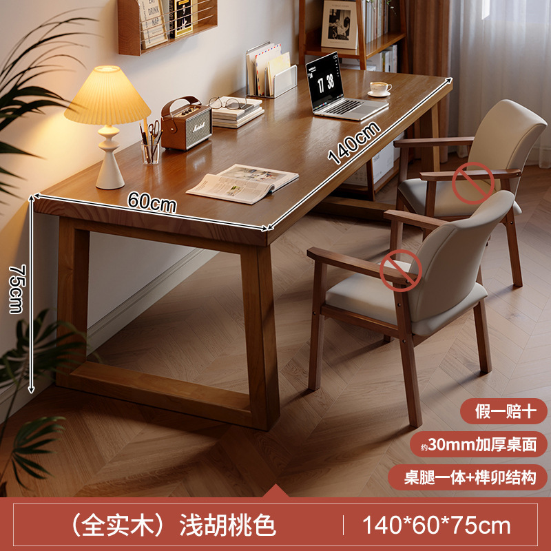 Escritorio Escritorio de caligrafía Escritorio de caligrafía y pintura Escritorio para el hogar Doble de madera maciza Mesa larga Clase de recuperación Escritorio de pintura Escritorio de pincel