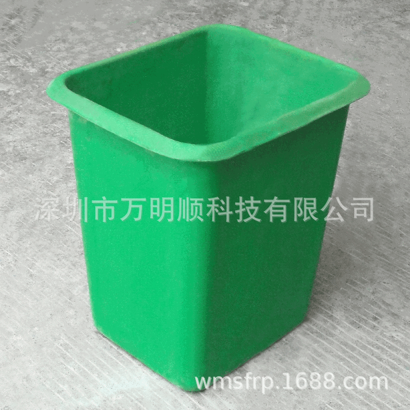 厂家供防腐蚀餐厨垃圾桶厨余垃圾回收桶玻璃纤维果皮桶耐用防腐蚀