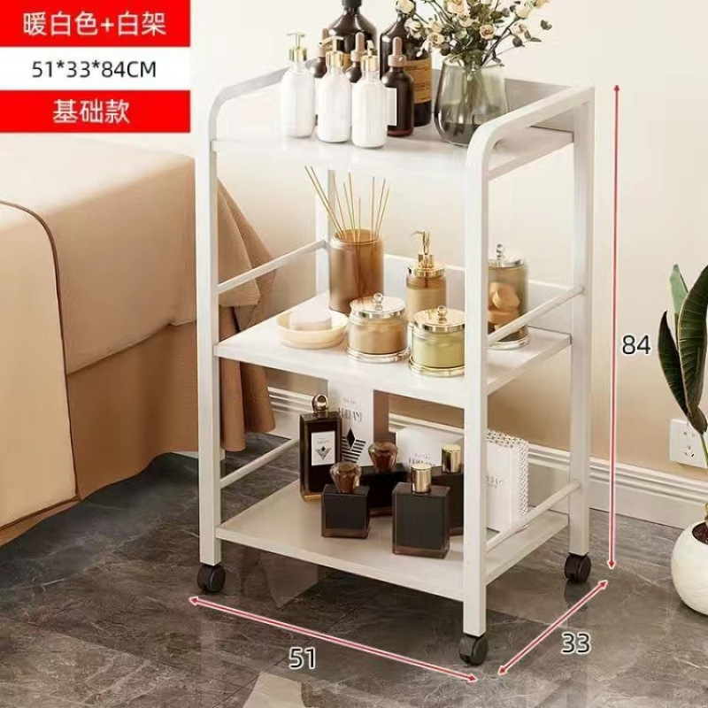 美容室専用トロリー、美容機器収納ラック、機器収納トロリー、多機能可動ツールトロリー|undefined