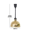D type (golden)-With a light bulb