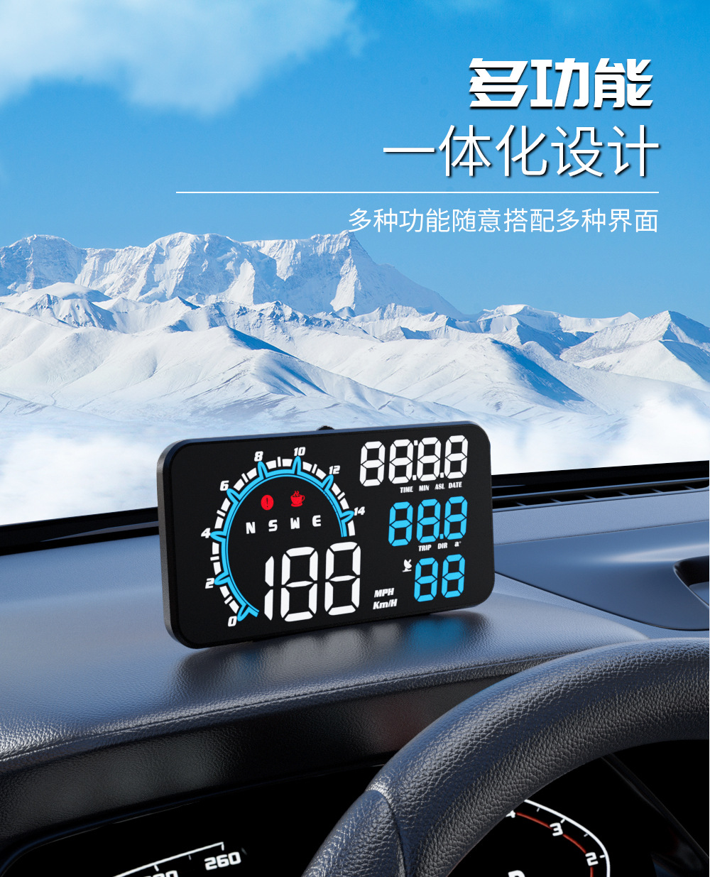 Hd Smart Car Display Gps Car Universal Projector Spot Instrument Hud Head-Up Display G11