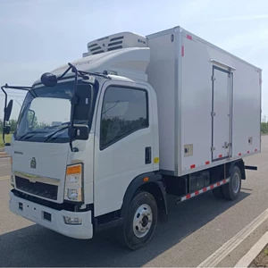 5 тонн 10 тонн Sinotruk HOWO 4x2 Охлаждаемая изоляционная фабрика Прямой поставки и экспорт