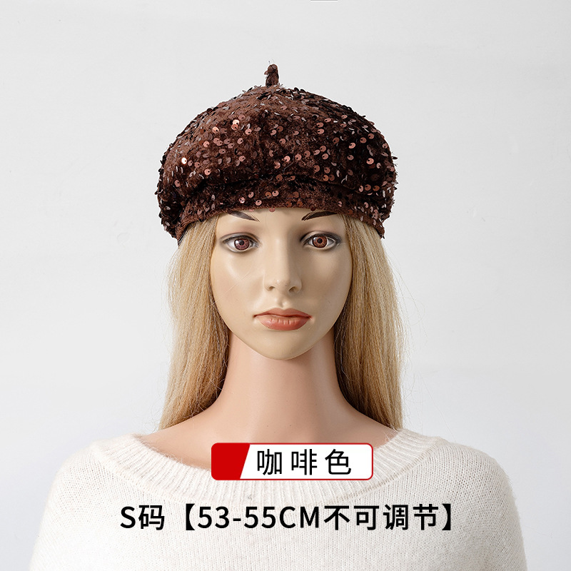 브라운 [53-55CM 작은 머리 둘레에 적합]
