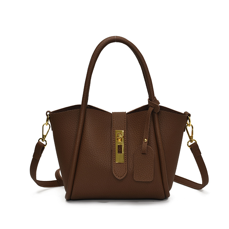 Comercio exterior explosivo bolso de cesta de verduras de mano mujer 2025 nuevo ocio simple mochila popular bolso de cubo