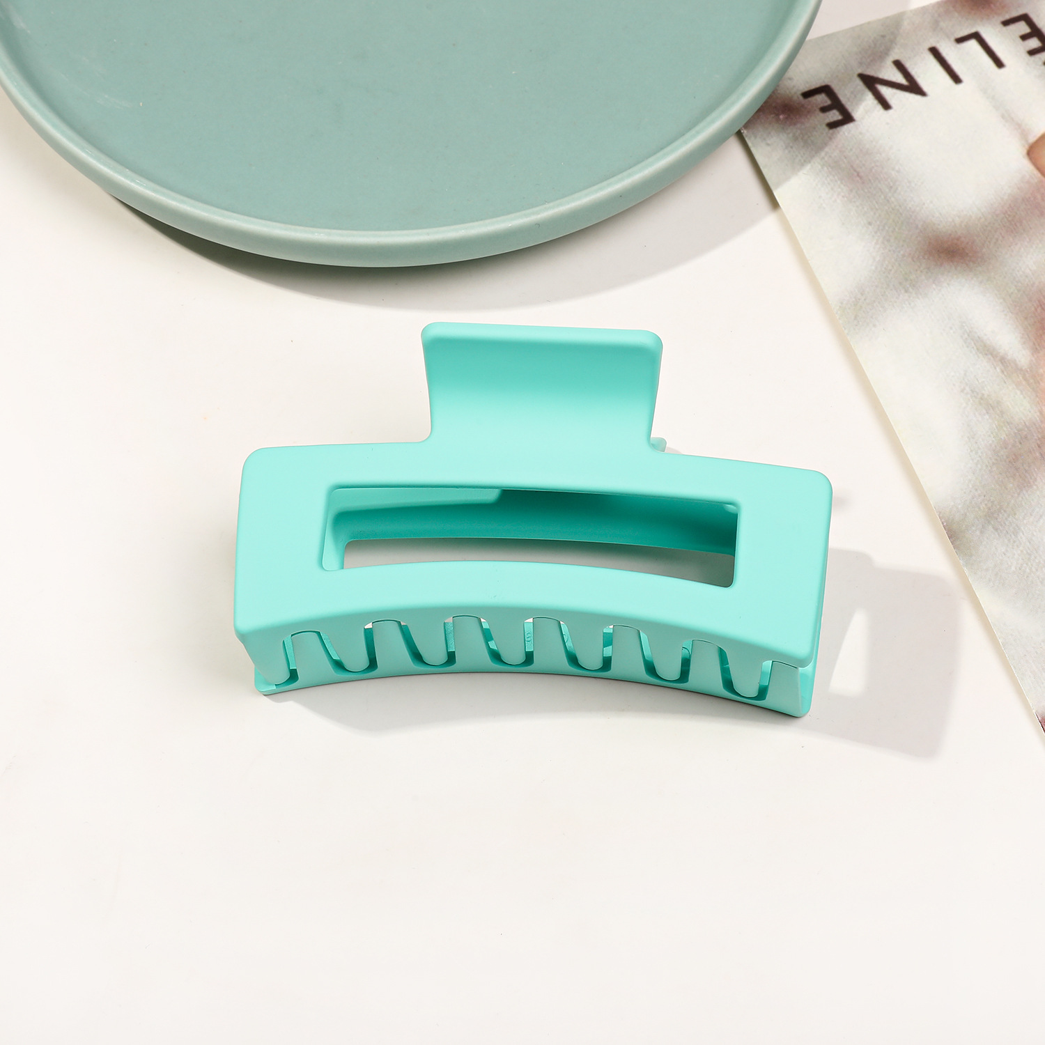 8.5cm 사각 프로스트 레이크 블루 46