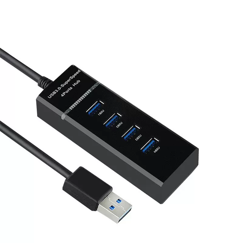 usb3.0扩展器集分线器笔记本电脑多功能鼠标键盘U盘扩展坞一拖四