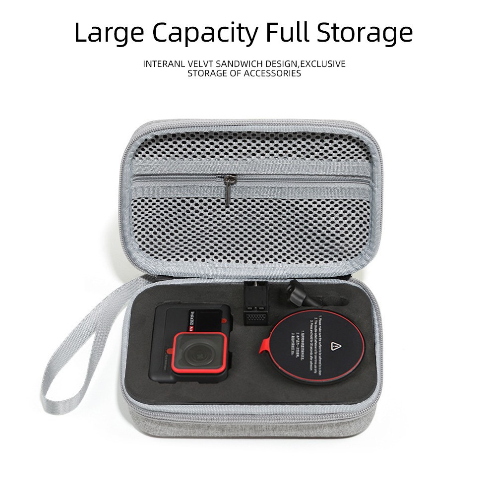 Adecuado para Insta 360 ACE pro almacenamiento bolsa deportes Cámara bolsa portátil insta 360 ACE organización bolsa