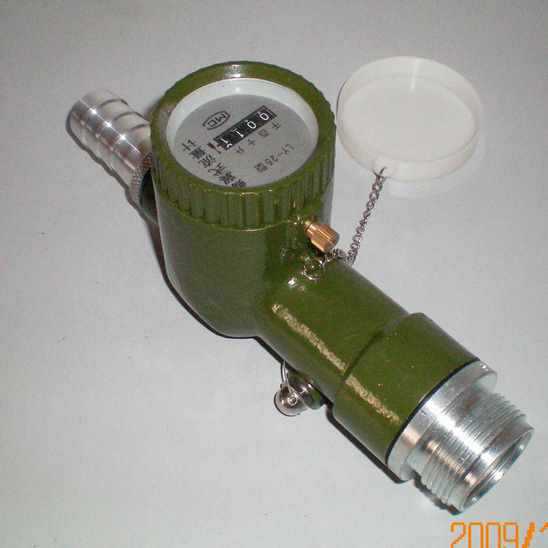 油泵用LY 25卧式螺翼式流量计汽油柴油流量表机械油表