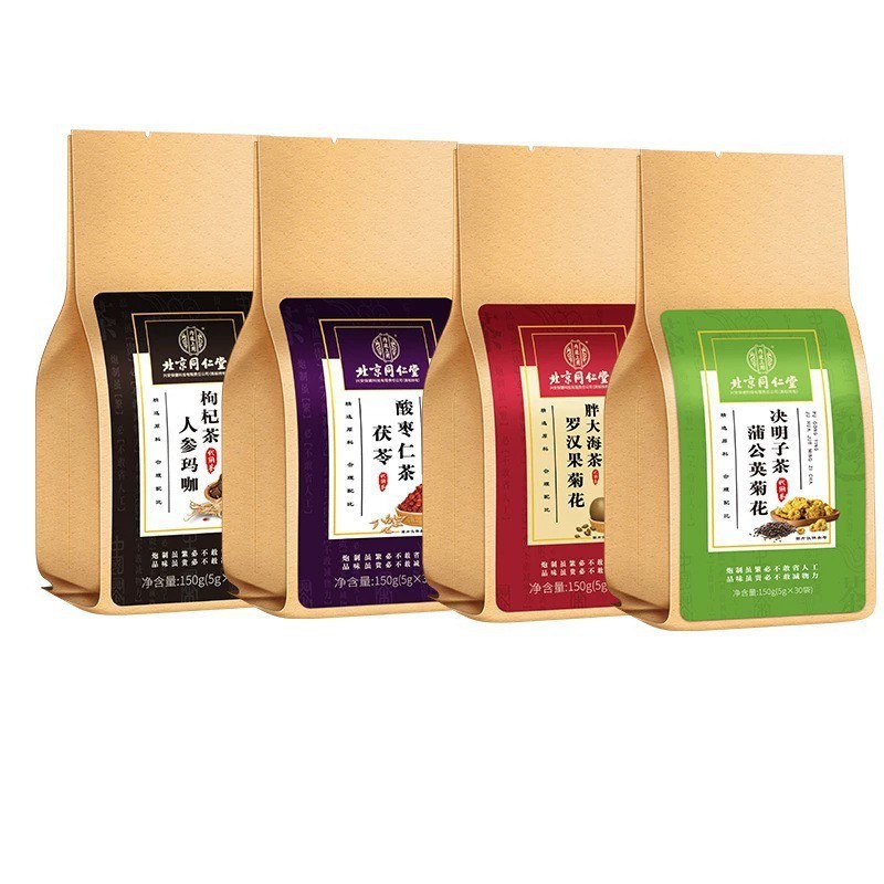 北同内廷ではキクサ/タンポポ/ナツメの実/トウモロコシのひげ/金銀の花/ハトムギ/羅漢果茶を使います。|undefined