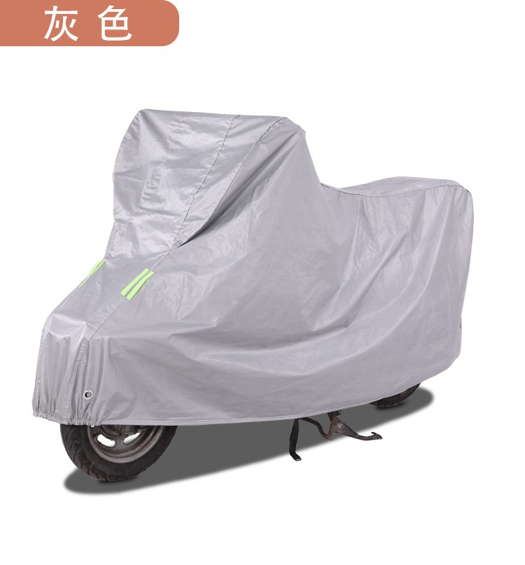 Cross-Border Wholesale Scooter Cover, Rainproof and Dustproof Cover, Waterproof and Sunproof Cover for Electric Scooters and Electric Motorcycles