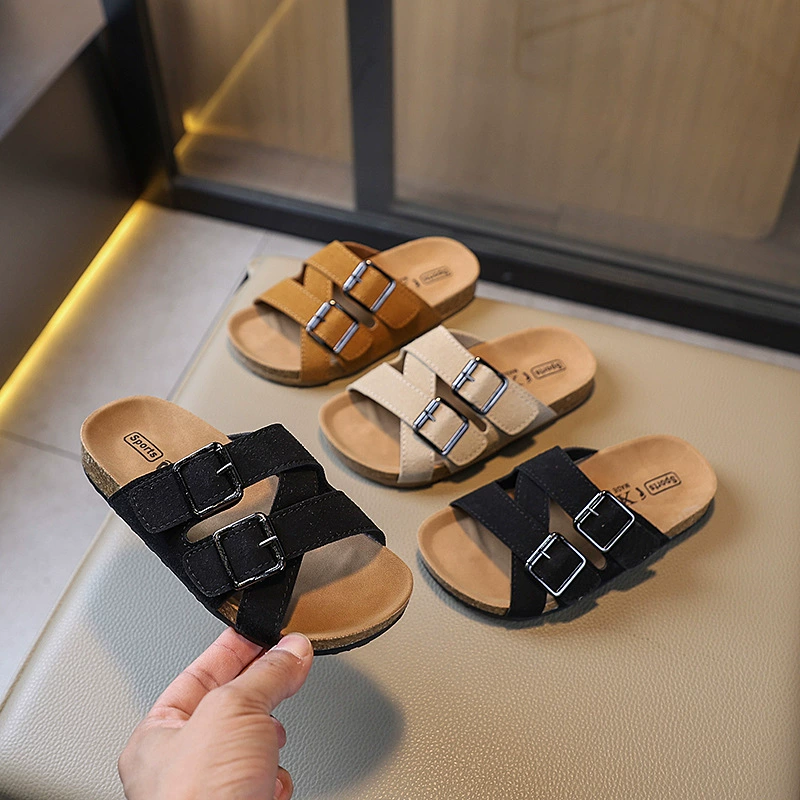 Детские тапочки Birken 2025 Летние новые мужские и женские пляжные туфли