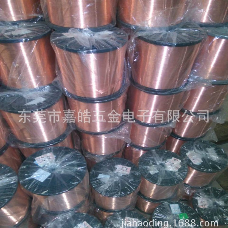 供应0.04~3.0mm全软无氧裸铜线 半硬镀锡铜线 跳线