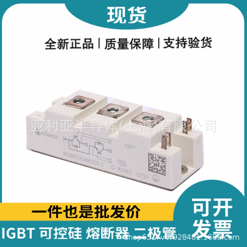 BSM100GB60DLC IGBT驱动电路 低压igbt模块 功率半导体igbt新批次