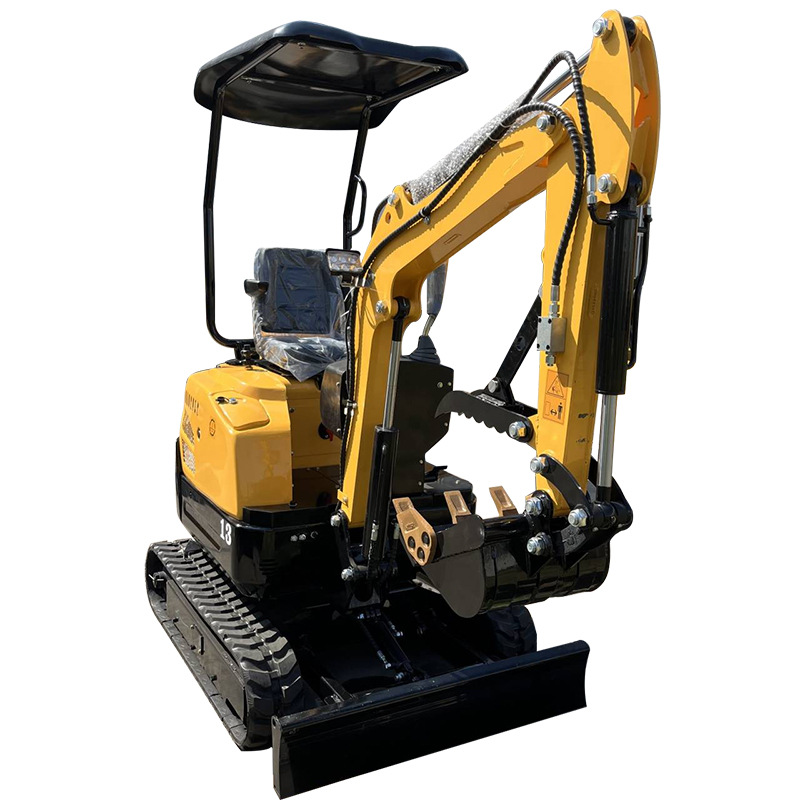 2 tons of small excavator engine reliable garbage disposal micro-excavator EZ-13 5