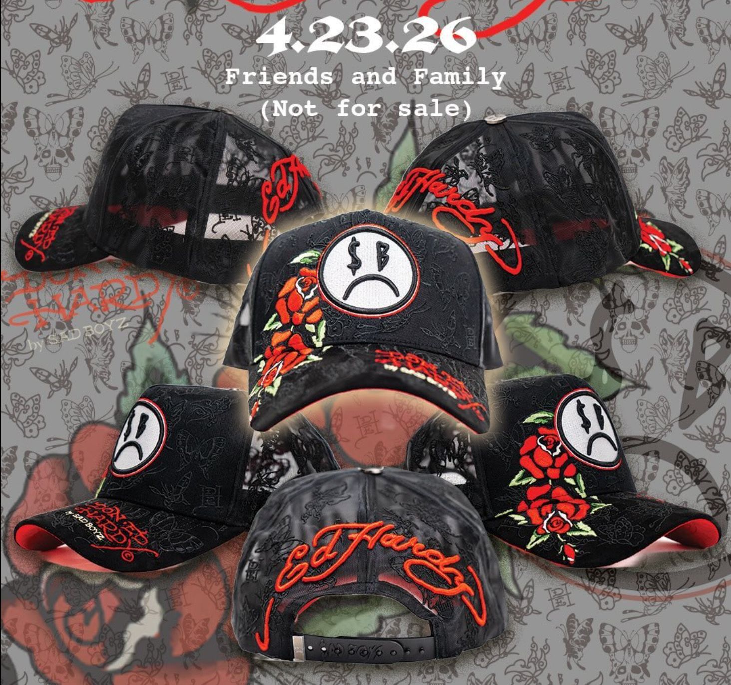 2025 explosión spot DANDY moda hip-hop tendencia gorra gorra de béisbol ajustable comercio exterior transfronterizo al por mayor