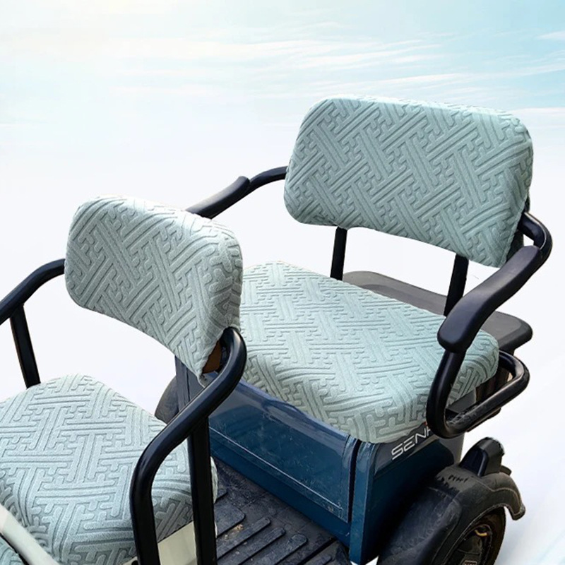 Three-Wheeler Seat Cover, Universal for All Seasons, Fully Enclosed Elastic Seat Cover, Universal Electric Three-Wheeler Seat Cover, Seat Protector