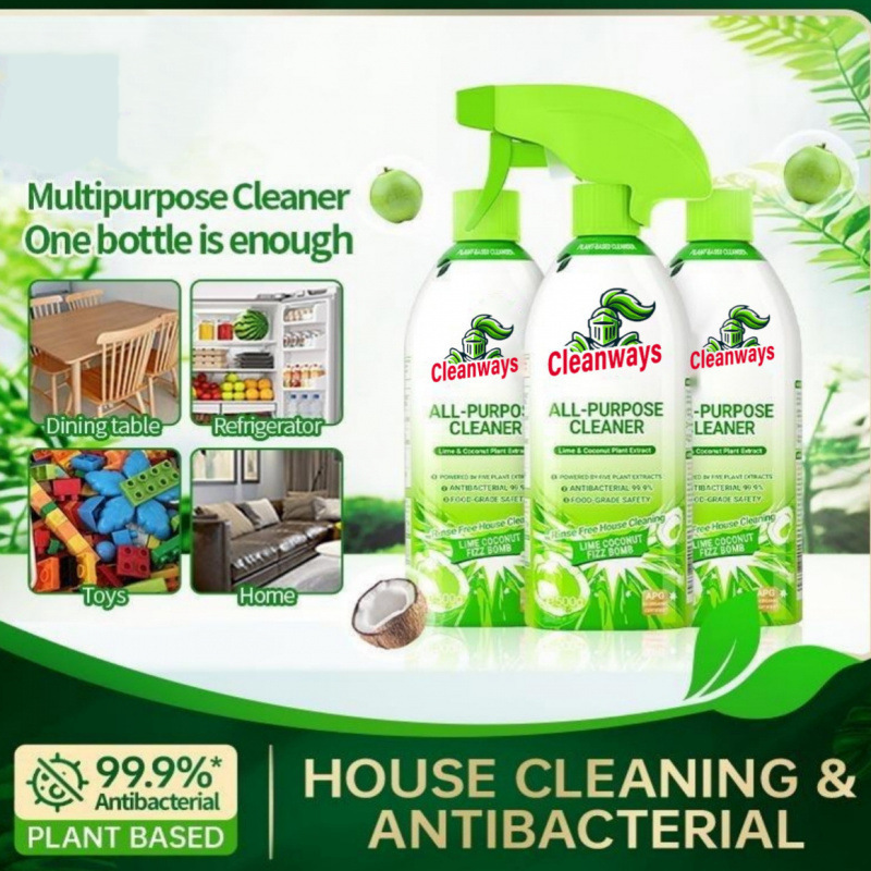 Southeast Asia Multi-Purpose Cleaner for Refrigerators, Microwave Ovens, and Rice Cookers, Powerful Stain Remover with Natural Plant-Based Green Coconut Fragrance Southeast Asia Multi-Purpose Cleaner for Refrigerators, Microwave Ovens, and Rice Cookers, Powerful Stain Remover with Natural Plant-Based Green Coconut Fragrance