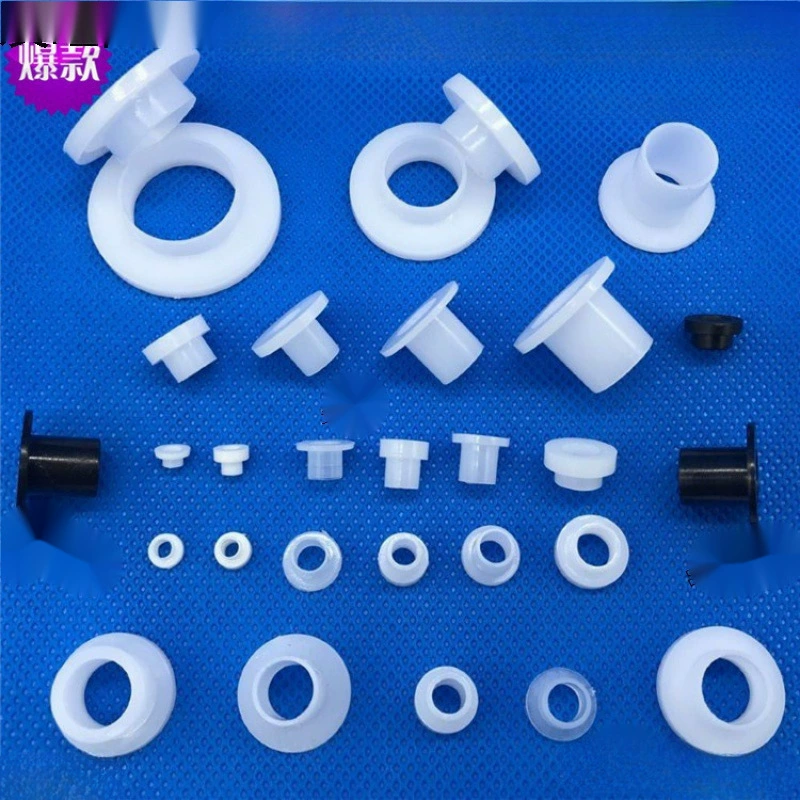 M3-M22 нейлоновая пластиковая пластиковая ступенчатая Т-образная вогнутая и выпуклая втулка, прокладка, шайба, изоляционная втулка для винта колонны, защитная втулка