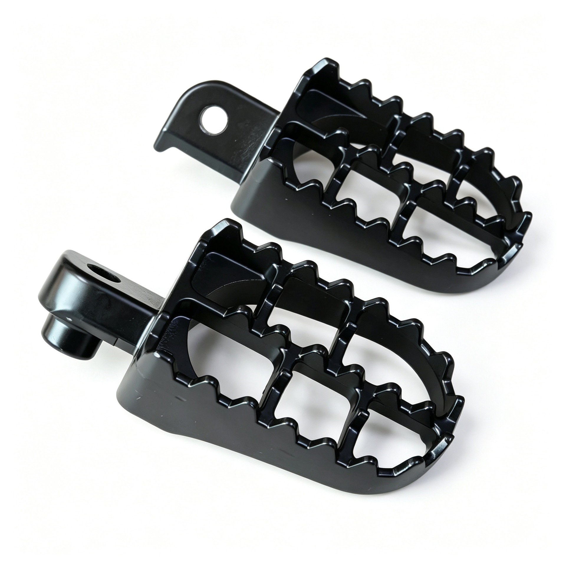 Off-Road Motorcycle Modification Parts, Aluminum Footrests for Small and Medium-Sized Racing Bikes, Pw50 Pw80 Pedal Footrests, Front Footrests