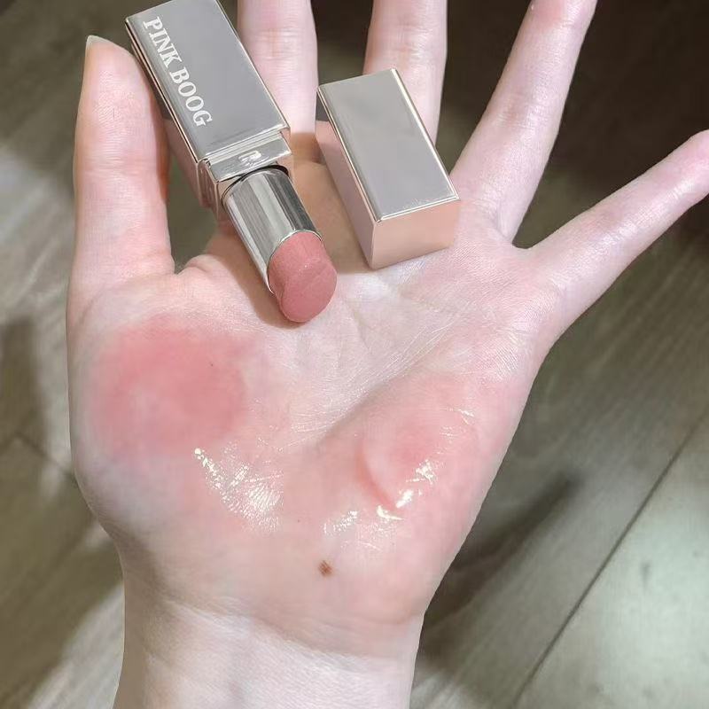嗲嫩嗲嫩~嘟嘟水光丰唇蜜固体显白滋润唇膏伪素颜爆款裸色系口红|undefined