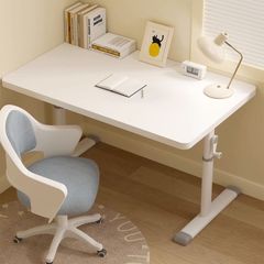 コンピュータの机の簡易な机の手は昇降します。