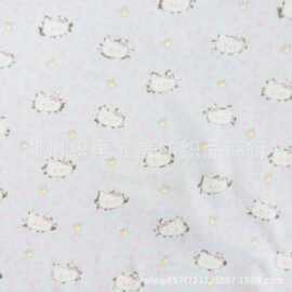 全棉卡通双层纱布料婴童数码纯棉平布驺布水洗女装宝宝家居服面料