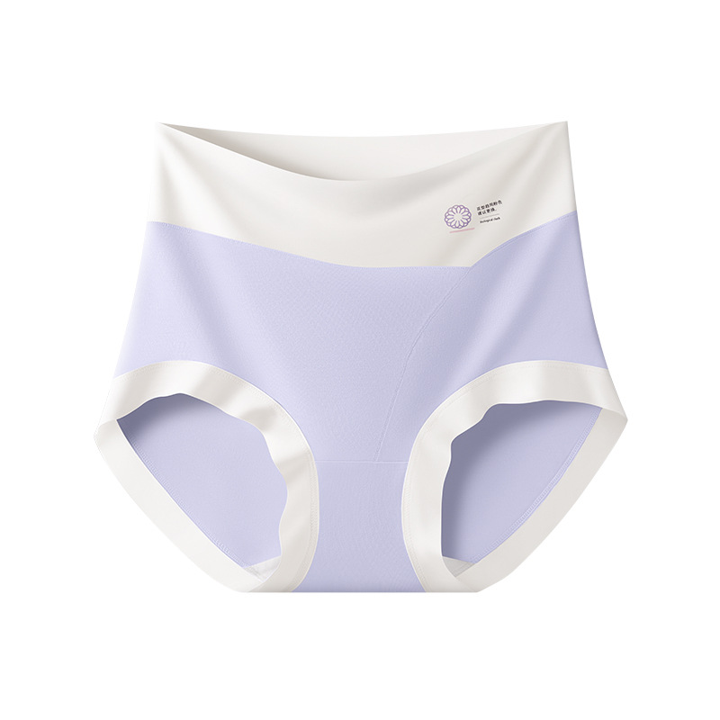 Renovación de la tecnología patentada estándar recordatorio modal entrepierna alargada entrepierna antibacteriana cintura alta talla grande ropa interior modal para mujer