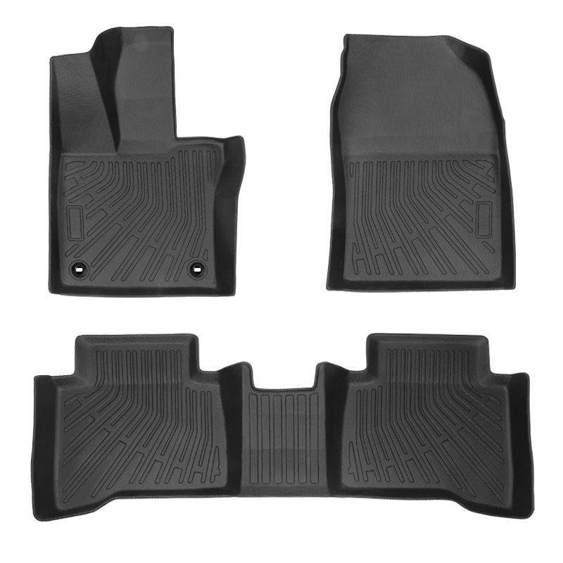 Es adecuado para Corea del Sur 23 - 24 Toyota Prius 3D todo el tiempo material TPE almohadilla de pie de automóvil almohadilla antisucia