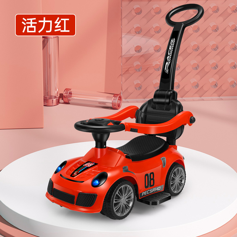 Bebé de 1 a 3 años, auto de deslizamiento anti-vuelco, auto de deslizamiento, auto de juguete para personas